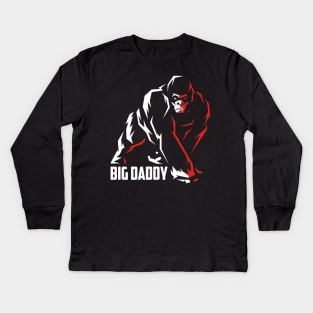 Big Daddy - Gorilla Kids Long Sleeve T-Shirt